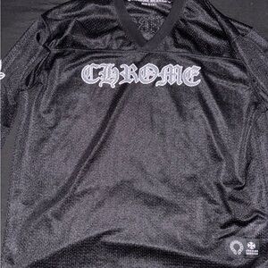 Chrome Hearts Black Jersey Shirt